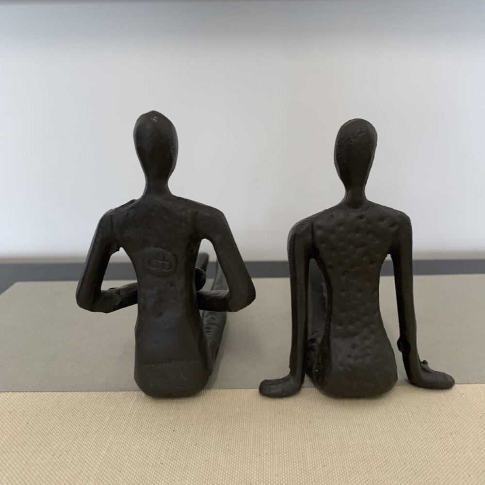 Set of Danya B bronze sculpture figurines - Picture 5 of 8